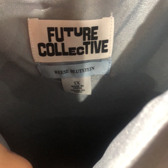 Light Blue Slip Dress - Picture 3 of 4